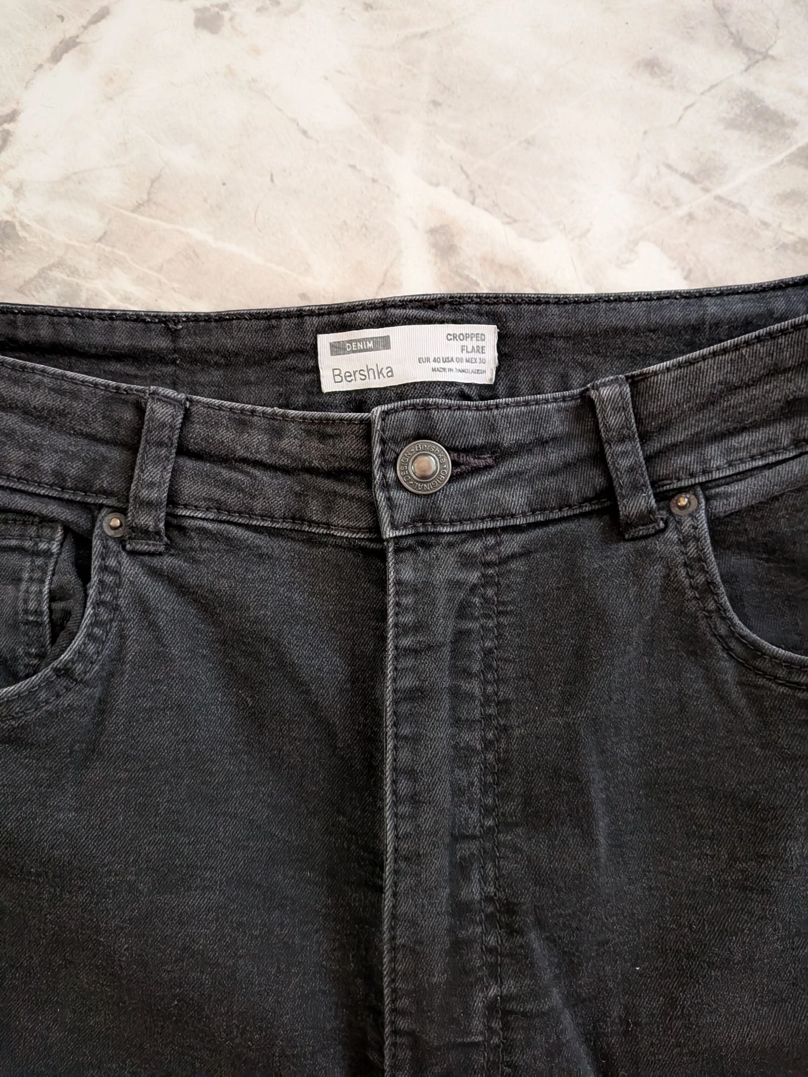 Pantalón negro vaquero  – photo 4